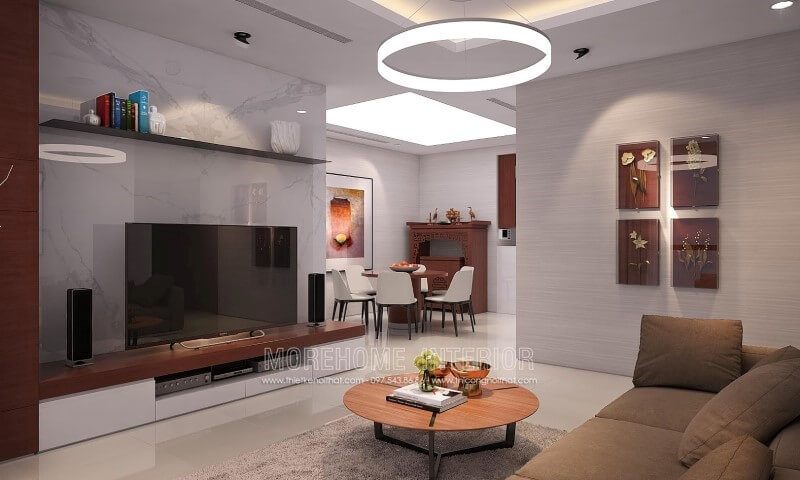 Bàn trà MH-HD052 là mẫu bàn trà nhẹ nhàng dành cho phòng khách nhỏ nhà phố