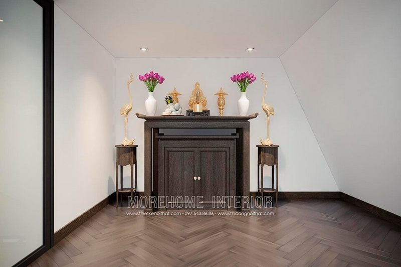 Tủ thờ để trang trí cho các loại nhà ở như nhà phố, nhà biệt thự, và nhà chung cư.